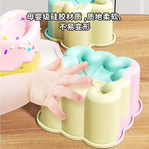 Moule à gâteau en silicone en forme de pétale, pour la cuisson de desserts, mousses, chocolats, pâtisseries, outils de pâtisserie, matériau de qualité alimentaire - Product Image 2