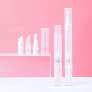 En stock: Envase cosmético desechable con pincel para brillo labial, 2ml, 3ml, 4ml, 5ml, transparente, vacío, para aceite de cutícula y aceite de uñas, tipo bolígrafo giratorio. - Product Image 2