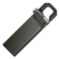 Nouvelle clé USB 3.0 haute vitesse Tiger Buckle étanche en métal 4 Go, écologique, pour voiture/ordinateur/téléphone portable
