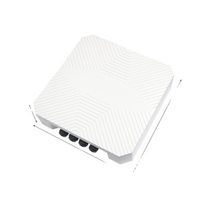 กล่องพลาสติก ABS ขนาด 190*190*42 มม. สำหรับอุปกรณ์กระจายสัญญาณไร้สาย WiFi 6 Gigabit แบบขยายสัญญาณ  กำลังสูง ครอบคลุมระยะไกล - Product Image 1