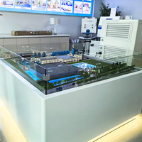 Modèle d'échelle de planification architecturale visuelle 3D moderne pour la conception détaillée de projet d'usine