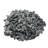Alliage de ferrosilicium FeSi75 à faible teneur en impuretés, granulés de 10-50 mm, ferrosilicium pour la désoxydation et le raffinage de l'acier, qualité métallurgique