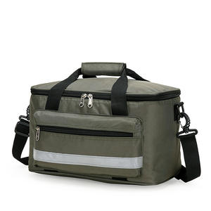 Sac de premiers secours portable en tissu Oxford, bandoulière, résistant à l'eau, pour les urgences médicales en extérieur et les voyages en voiture - Product Image 2