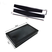 Caja de Regalo Magnética Personalizada para Joyería, Materiales Reciclados, Forro de Esponja, para Múltiples Anillos, Bandejas de Exhibición, Práctica