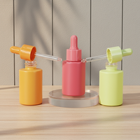 Flacon compte-gouttes en verre dépoli 50ml/100ml/120ml avec pompe pulvérisatrice et bouchon à vis pour emballage cosmétique (lotion/crème contour des yeux) et diffuseur à bâtonnets
