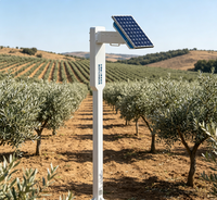 Sonde de surveillance du sol YaTunIOT 6-en-1 multi-profondeur 10-70cm tout-en-un pour détecter l'humidité, la température, le NPK, la salinité, l'EC, agriculture intelligente