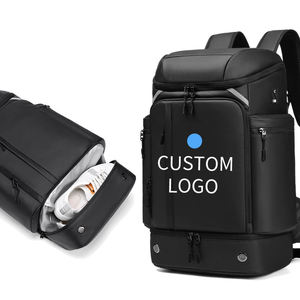 Custom Large Capacity <b>17</b> Inch Business <b>Laptop</b> <b>Backpack</b> Waterproof Travel <b>Backpack</b> Outdoors Trekking Pu Material Anti-theft - Product Image 3
