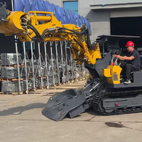 Machine de découpe de profil pour l'excavation de tunnels souterrains en roche dure et la découpe de profils