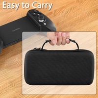 Sac de rangement pour manette de jeu EVA noir, 5 étuis rigides portables compatibles avec la manette de jeu mobile Backbone One