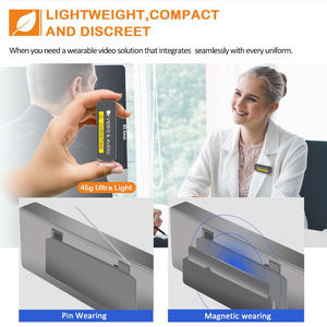 Mini Cámara Portátil HD 1080P para el Cuerpo con Capacidad de Transmisión Wifi, Sin Pantalla - Product Image 5