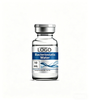 Autocollants adhésifs holographiques en vinyle imperméable personnalisés pour flacons en verre de 3 ml/5 ml/10 ml, emballage pharmaceutique avec impression UV