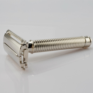 American Metal Matte Black Stainless Steel Custom Double Edge Safety Shaving <strong>Razor</strong> <strong>for</strong> <strong>Men</strong> - Product Image 5