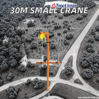 Mini-grue à chaîne manuelle LD Brand Chine 30M, avec élingue en câble d'acier, pour usage domestique et construction, économie de travail, capacité de charge 200kg