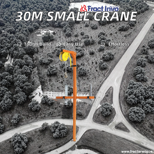 Mini-grue à chaîne manuelle LD Brand Chine 30M, avec élingue en câble d'acier, pour usage domestique et construction, économie de travail, capacité de charge 200kg - Product Image 3