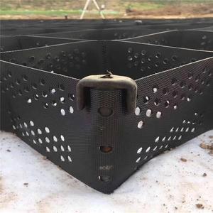 Industrial Outdoor HDPE Geocells Soil Consolidation <strong>Honeycomb</strong> Geotextile Stretch Mesh For Slope Protection - Product Image 5
