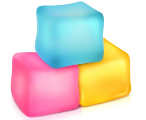 ก้อนน้ำแข็งมอลโทสคลายเครียด ของเล่นบีบคลายความเครียด TPR - Product Image 2