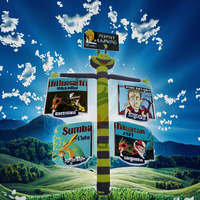 Personnalisable Usine Publicité Inflatables Air Dancer Bee Sky Dancer pour les événements de fête