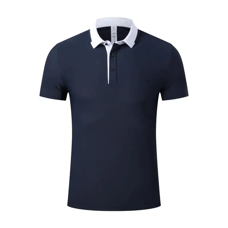 Schlussverkauf Design individuelles Logo Polyester solide Farbe Uniform Golf Polo Camiseta Polo Shirt für Herren Kamisetten