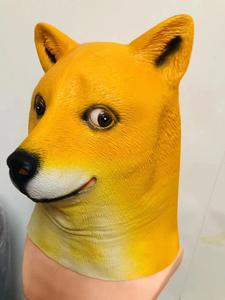 Máscara <span class=keywords><strong>de</strong></span> cabeza <span class=keywords><strong>de</strong></span> perro Fiesta <span class=keywords><strong>de</strong></span> Halloween Perro Caballo Cabeza <span class=keywords><strong>de</strong></span> látex realista Mascarada completa Fiesta Cosplay Máscaras <span class=keywords><strong>de</strong></span> disfraces - Product Image 4