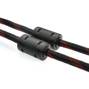 Erweiterbare geflochtene PET-Mehrfarben-Kabels chläuche aus Schlangen leder - Product Image 4