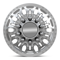 Velg DRW Forged 22X8.25 24X8.25 10X225 8X210 Floating Center Cap Heavy Duty Forged untuk GMC Sierra 3500HD