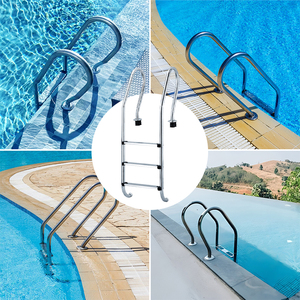 Échelle de <span class=keywords><strong>piscine</strong></span> Water Faery série SF en acier inoxydable 304, option de matériau 304/316 <span class=keywords><strong>pour</strong></span> une résistance à la corrosion accrue - Product Image 1