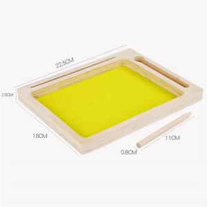 Juego de Juguetes de Madera para Dibujar, Mesa de Arena para Practicar Escritura y Pintura, Juguetes Educativos Montessori para Niños - Product Image 6