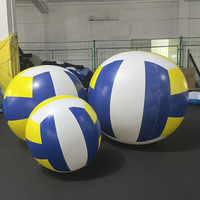 Ballon gonflable géant personnalisé de volley-ball ballons en PVC grand ballon de volley-ball gonflable fournitures de fête pour la publicité