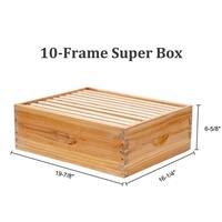 Nouvelle ruche Langstroth en bois de pin, super profonde, pour apiculture, à bas prix, ruches en bois