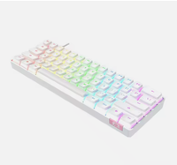 Cherry Brand Clavier de jeu mécanique filaire 61 touches Gamer rétroéclairé 60% RVB avec option sans fil