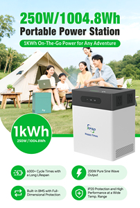 Batterie de stockage d'énergie au lithium-ion 1 kWh LiFePO4, station d'alimentation portable 220V pour le camping en extérieur - Product Image 3