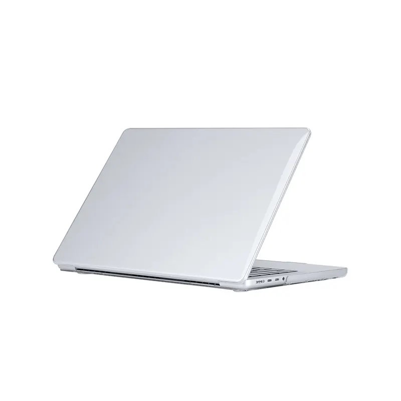 स्पष्ट प्लास्टिक पीसी हार्ड आस्तीन क्रिस्टल लैपटॉप मामले मैकबुक प्रो के लिए 14 इंच 2021 A2442