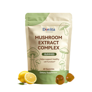 USA OEM Organic <b>Mushroom</b> <b>Gummies</b> 10 in 1 Blend Lion's Mane Cordyceps Reishi Chaga Vegan GMP Certified Non-GMO Natural - Product Image 1