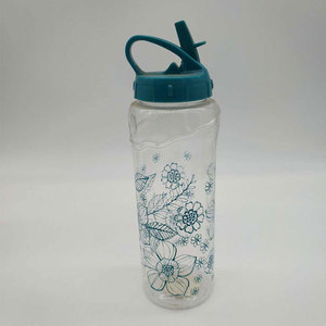 Impreso con flores <span class=keywords><strong>de</strong></span> botella <span class=keywords><strong>de</strong></span> <span class=keywords><strong>agua</strong></span> <span class=keywords><strong>de</strong></span> deporte Bottledjoy - Product Image 1