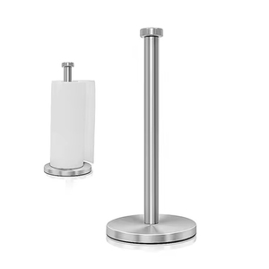 Portarotolo <span class=keywords><strong>da</strong></span> <span class=keywords><strong>Terra</strong></span> <span class=keywords><strong>in</strong></span> <span class=keywords><strong>Acciaio</strong></span> <span class=keywords><strong>Inox</strong></span> per <span class=keywords><strong>Carta</strong></span> <span class=keywords><strong>Igienica</strong></span> e Cucina, Supporto Autoportante per Rotolo di <span class=keywords><strong>Carta</strong></span> <span class=keywords><strong>Igienica</strong></span> - Product Image 1