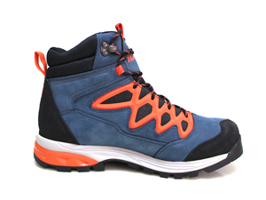 Stivali da trekking da uomo <span class=keywords><strong>blu</strong></span> in <span class=keywords><strong>pelle</strong></span> nabuk impermeabile Fashion Design stivali da campeggio all'aperto - Product Image 2