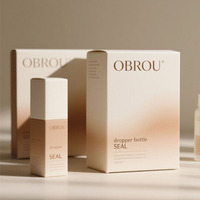 Boîte en carton personnalisée pour cosmétiques, emballage de sérum et produits de soin de la peau, boîte vide pour produits de beauté