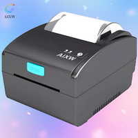 Impresora de Etiquetas Térmicas de Escritorio AIXW de 80 mm, Buena Calidad y Bajo Precio, Impresión USB de Etiquetas de Paquetes para Almacén