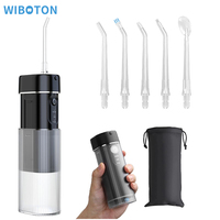 Hydropulseur dentaire sans fil pour le nettoyage des dents, des appareils dentaires et des bridges – Soin buccal portable