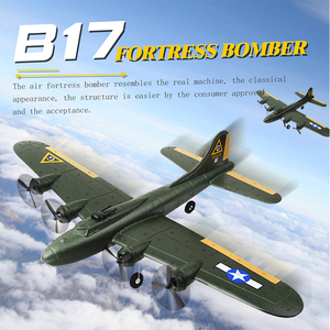 Avión de Control Remoto 2.4G 2CH EPP Air Forte, Clásico <span class=keywords><strong>B17</strong></span> Flying Fortress Bomber Glider FX817 - Product Image 6