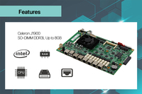 Dji Maxtang — carte mère 6COM 2COM 8GPIO mSATA mSATA CF 12v DC, processeur Intel Bay, originale