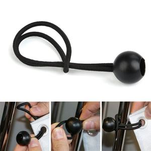 Cordons écologiques pour bâche, 3x10 pièces, sangles élastiques de fixation pour tente, noires, avec attaches à boule élastique pour emballage et jouets - Product Image 4