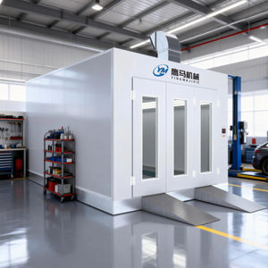 ห้องพ่นสีรถยนต์ในมณฑลซานตง ราคา ห้องพ่นสี <span class=keywords><strong>ตู้</strong></span>พ่นสีกันไฟ ห้องพ่นสี - Product Image 1