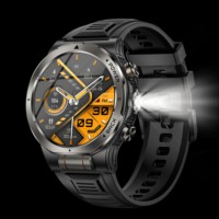 Reloj Inteligente KT91 con Pantalla AMOLED de 1.43 Pulgadas, Llamadas por BT, Resistente al Agua 3ATM, Monitor de Actividad Física, Batería de 1100mAh, Reloj Inteligente Deportivo para Exteriores
