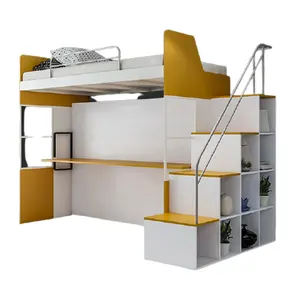 ladder kids bunk bed with study desk Folding Furniture
