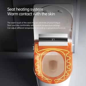 Modern Automatic Flip <strong>Soft</strong> <strong>Close</strong> Self Cleaning Ergonomic U Shape Electric <strong>Toilet</strong> Cover Heated Bathroom Intelligent <strong>Toilet</strong> <strong>Seat</strong> - Product Image 6