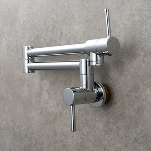 <span class=keywords><strong>Robinet</strong></span> de remplissage mural moderne pour marmites à soupe <span class=keywords><strong>Robinet</strong></span> de <span class=keywords><strong>cuisine</strong></span> pliant rotatif pour eau froide - Product Image 2