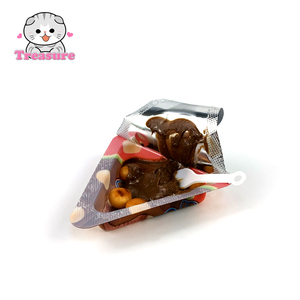 Trẻ em Snack Cup tam giác bọc sô cô la <span class=keywords><strong>Chip</strong></span> Cookie trong chai xô Snack sô cô la - Product Image 2