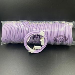 Coloré Usb C vers Type C Charge Rapide PD 60W Câble de Date de Téléphone Portable pour <span class=keywords><strong>Iphone</strong></span> 15 16 Samsung Type C Câble de <span class=keywords><strong>Chargeur</strong></span> Tressé - Product Image 4