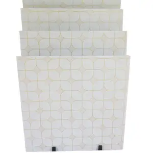 Nuevos estilos de los fabricantes de Pvc placa de yeso laminado azulejos del techo
